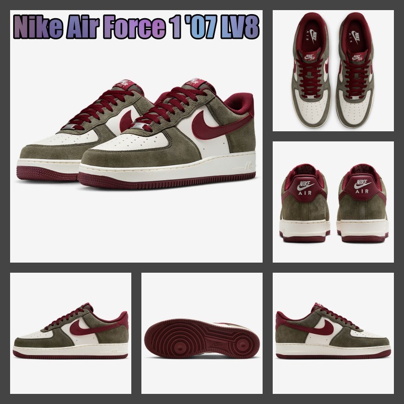 【NIKE】◆Air Force 1 '07 LV8 Cargo Khaki◆FQ8714-302◆