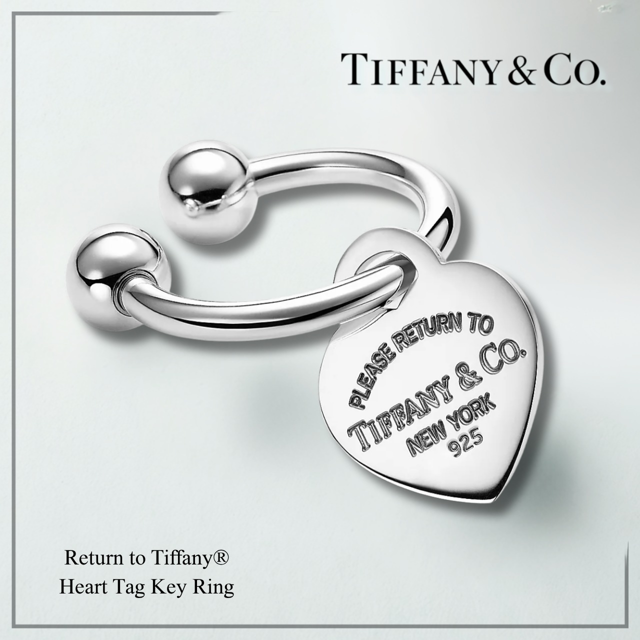 【Tiffany＆Co】永遠の名作が再び！ ハートタグ キーリング