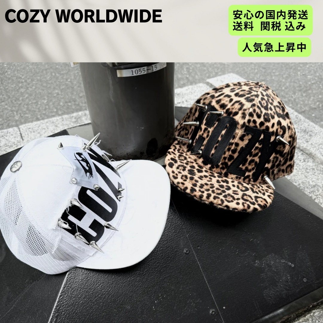 COZY WORLDWIDE ロゴ SNAPBACK キャップ