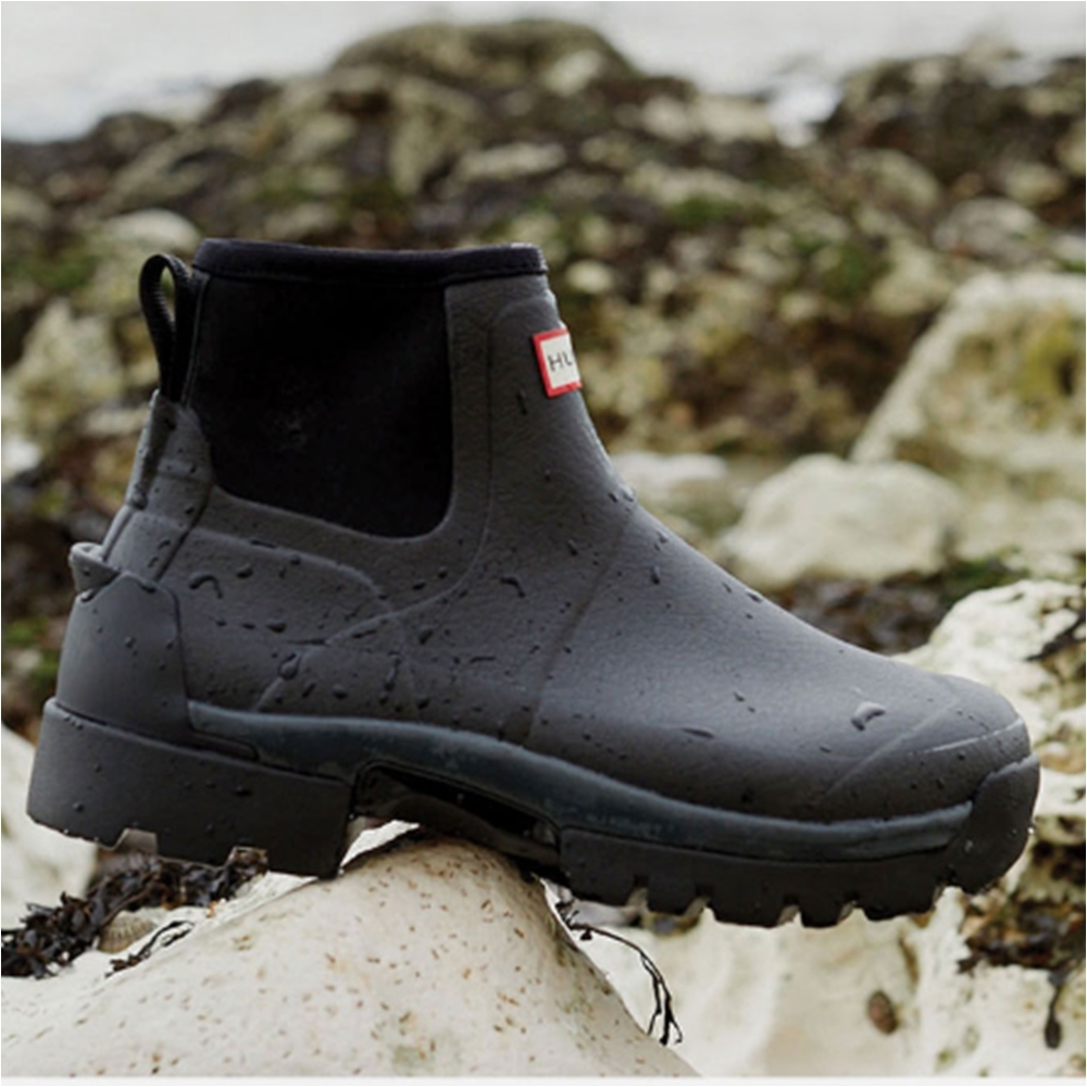 【HUNTER】Commando Chelsea Rain Boots【SALE】★追跡/送料込み