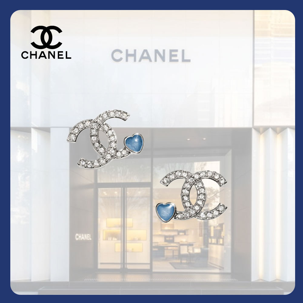 《2025年春夏 プレコレクション♪》CHANEL ccロゴ ピアス