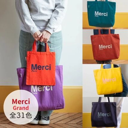大人気【MERCI】Grand コットントートバッグ 15色/全31色 楽天市場】Merci メルシートートバッグ Cotton Tote Bag Grand