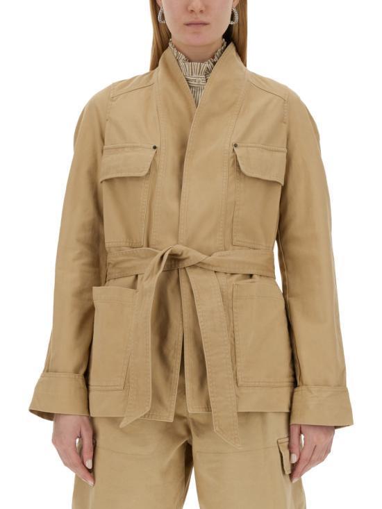 ジャケット ISABEL MARANT Women Jackets VE0275FA BEIGE