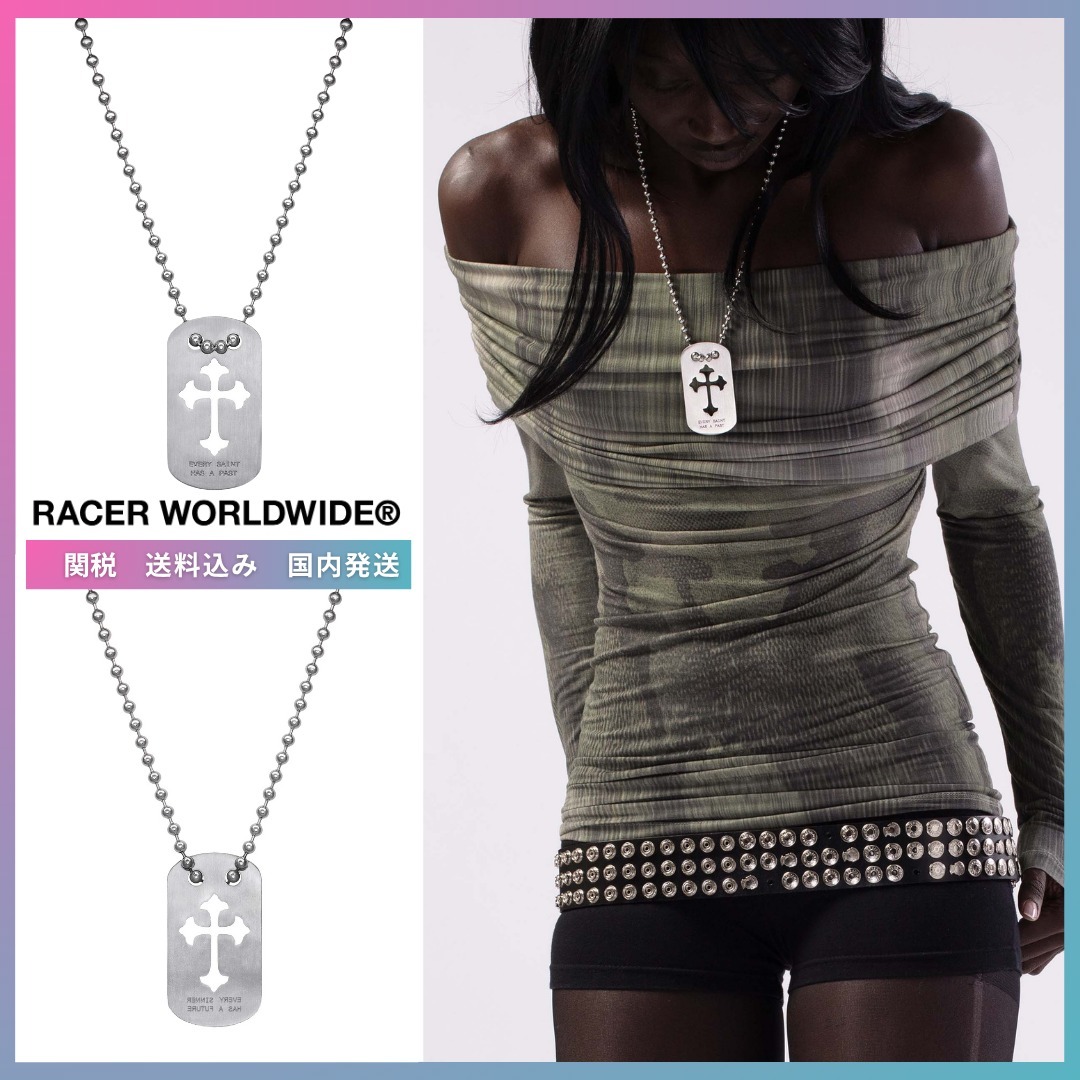 Racer Worldwide * Army タグ チェーン ネックレス ペンダント