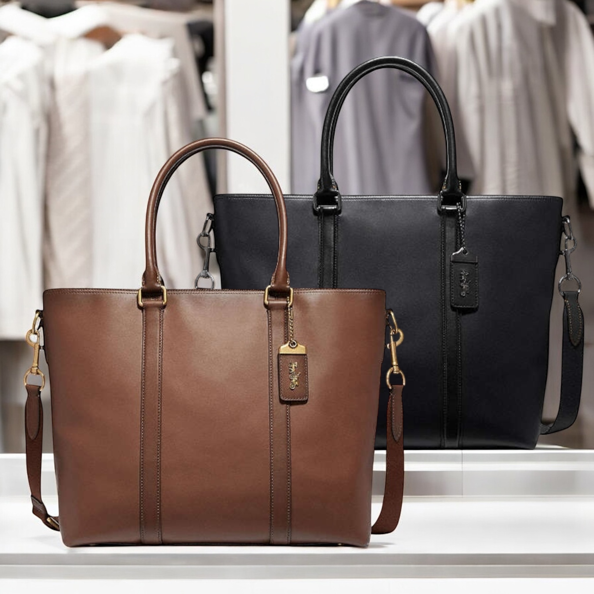 国内即納/関税なし/COACH メトロポリタン トートバッグ 人気新作