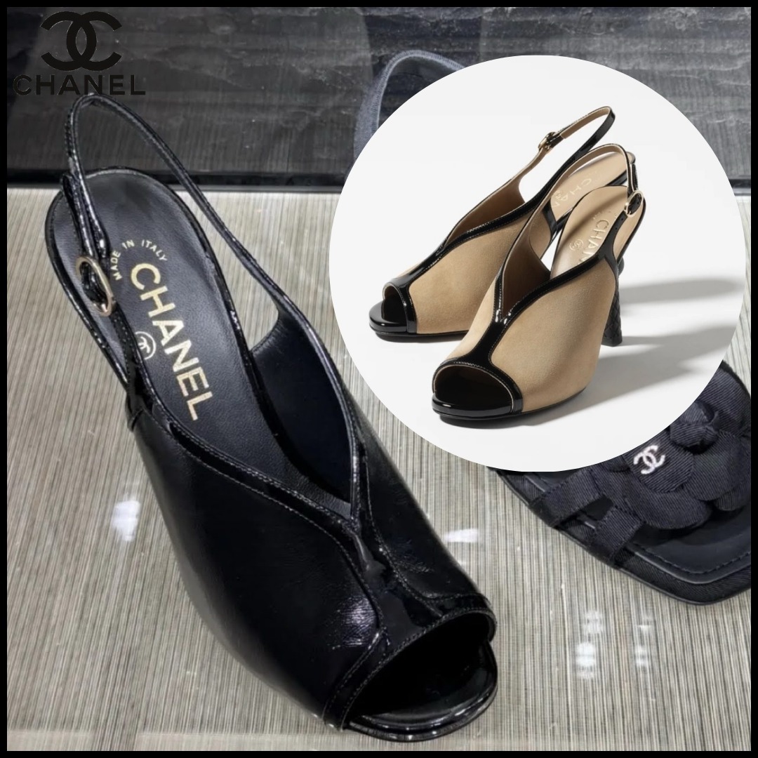 【コーデをよりエレガントに♪】CHANEL サンダル 25A