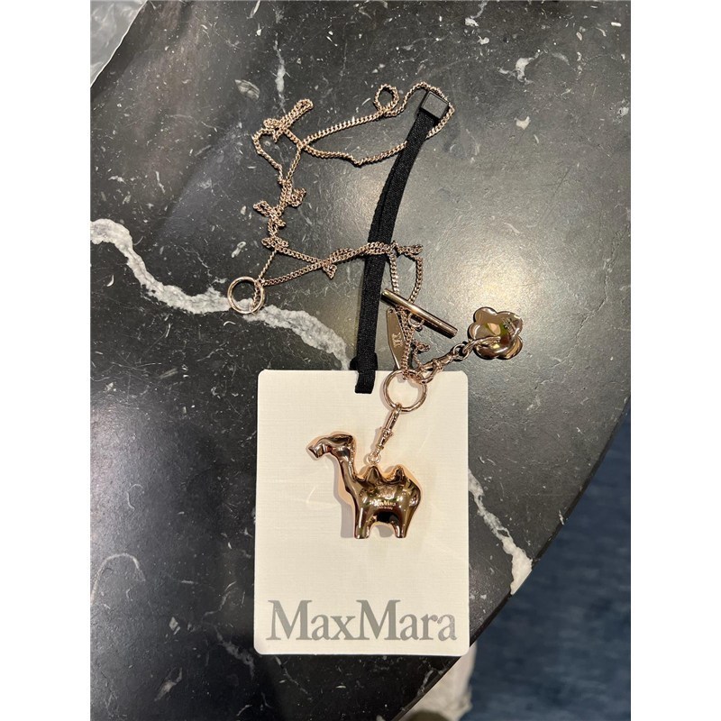★日本未入荷★MAXMARA ☆ペンダント付きロングネックレス MMZOO