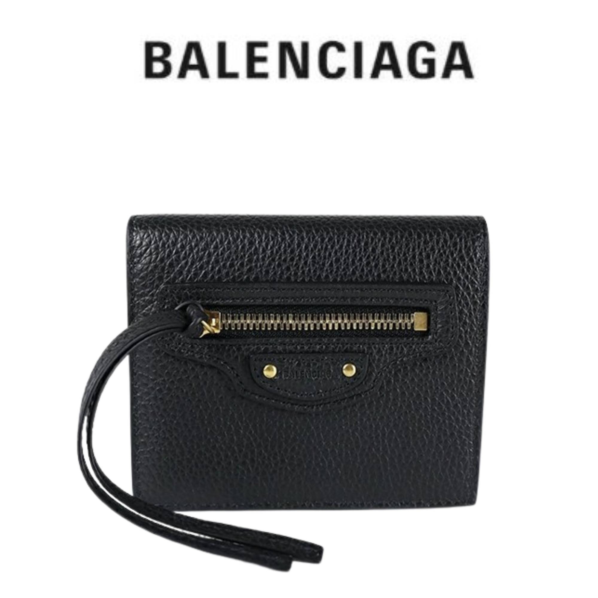 ★送料関税込★BALENCIAGA ネオクラッシック 二つ折り財布