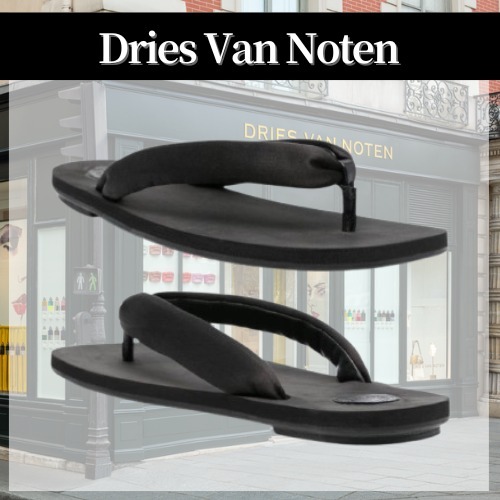 Dries Van Noten◆サテン トングサンダル
