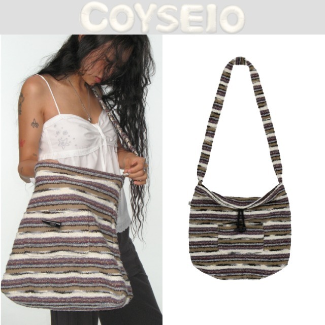 【CoySeio】 KNIT CROSS BAG