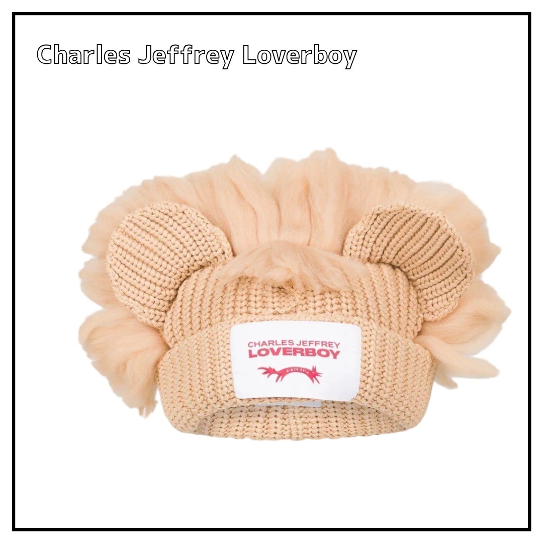 timelesz着用【Charles Jeffrey Loverboy】CHUNKY LION BEANIE