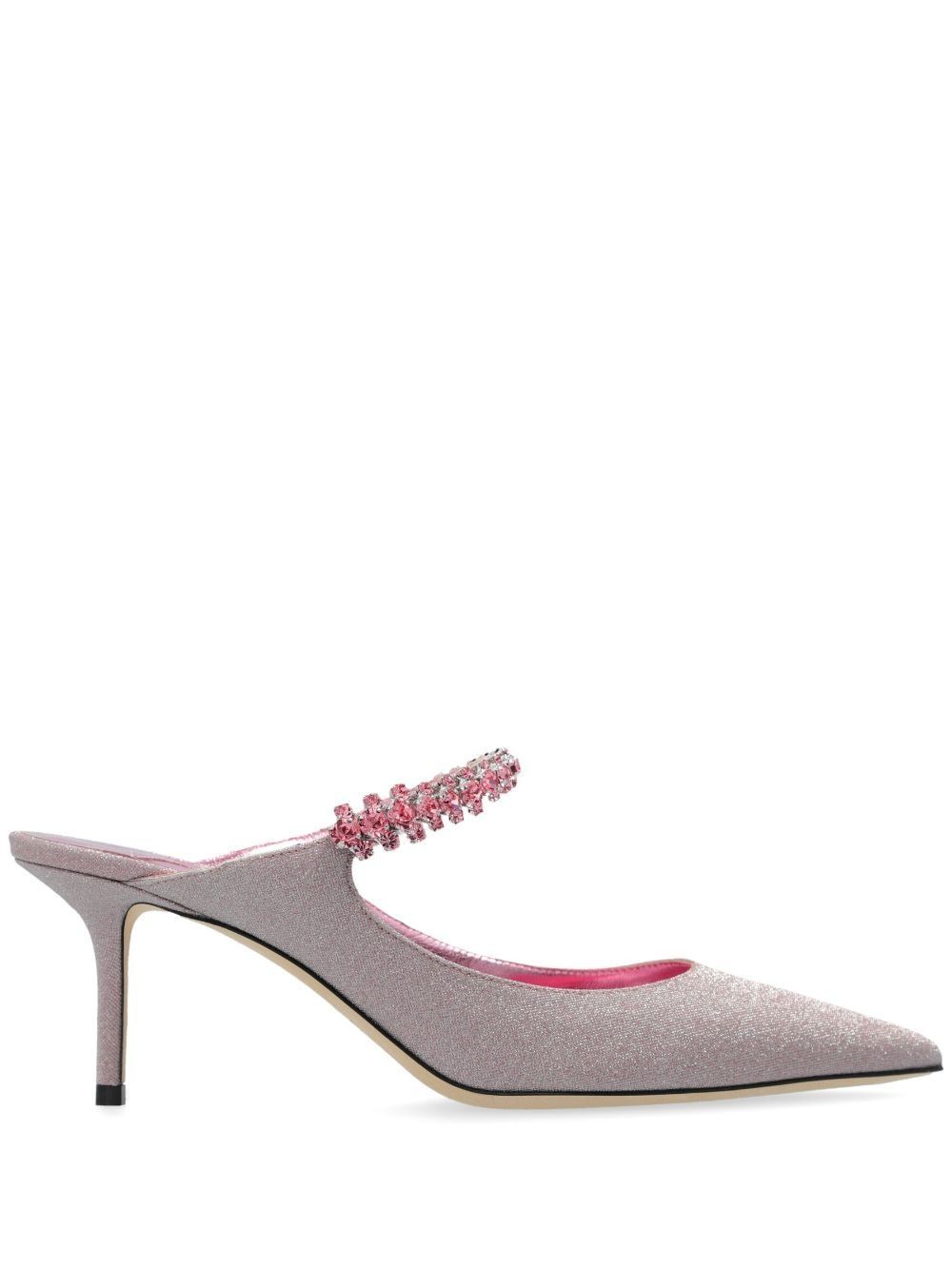 JIMMY CHOO BING65CNQROSEPINKMIX 関税送料込