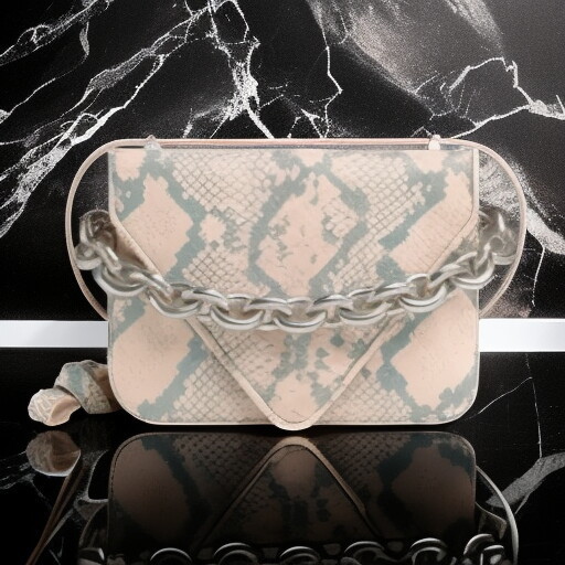 直営店☆BOTTEGA VENETA☆最終SALE! MOUNT パイソン柄 バッグ