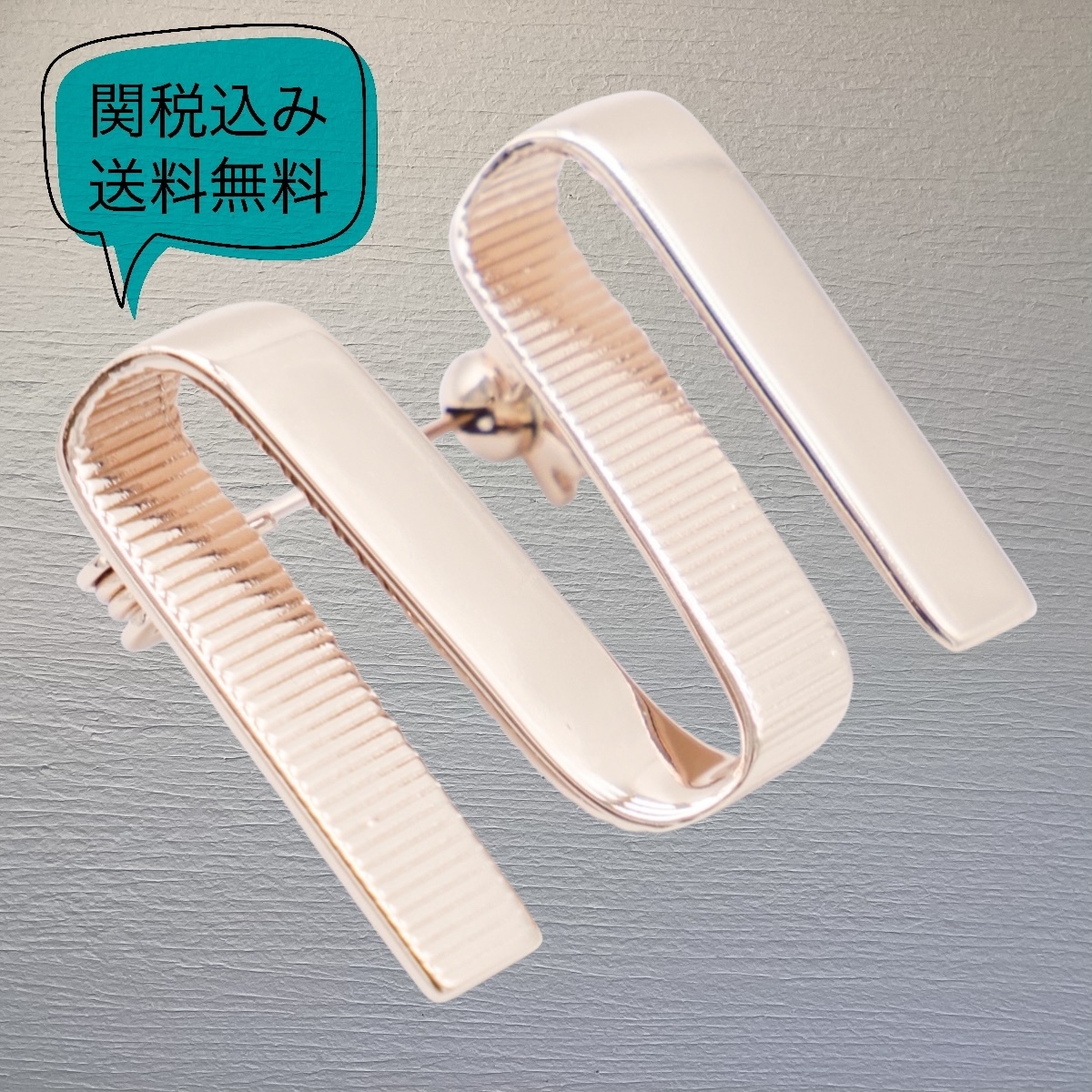 関税送料込み MAX MARA Mグログレーンピンメタリック ブローチ