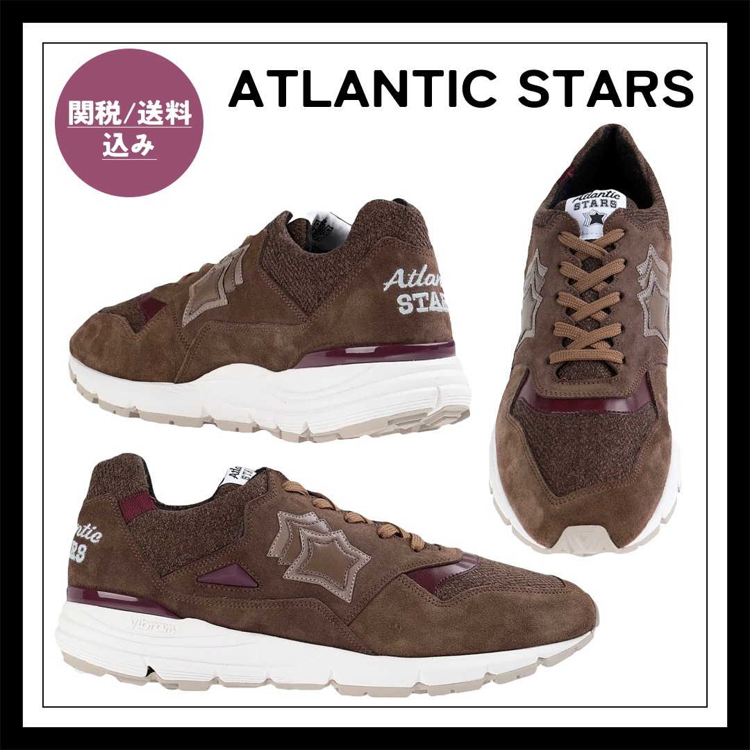 【ATLANTIC STARS】 スニーカー フラット ロゴ（関税込み）
