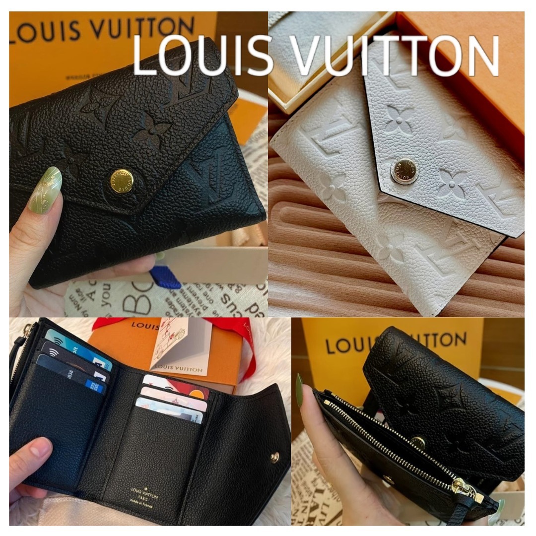 【機能的なデザイン】LOUISE VUITTON 折りたたみ財布