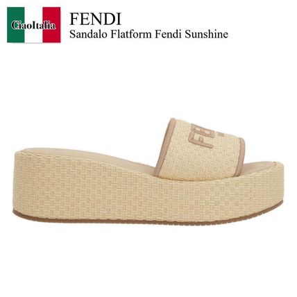 【直営店買付】フェンディ☆Sunshineフラットサンダル8R8515AUHI 8R8515AUHIF1DA - 海外通販のBUYMA