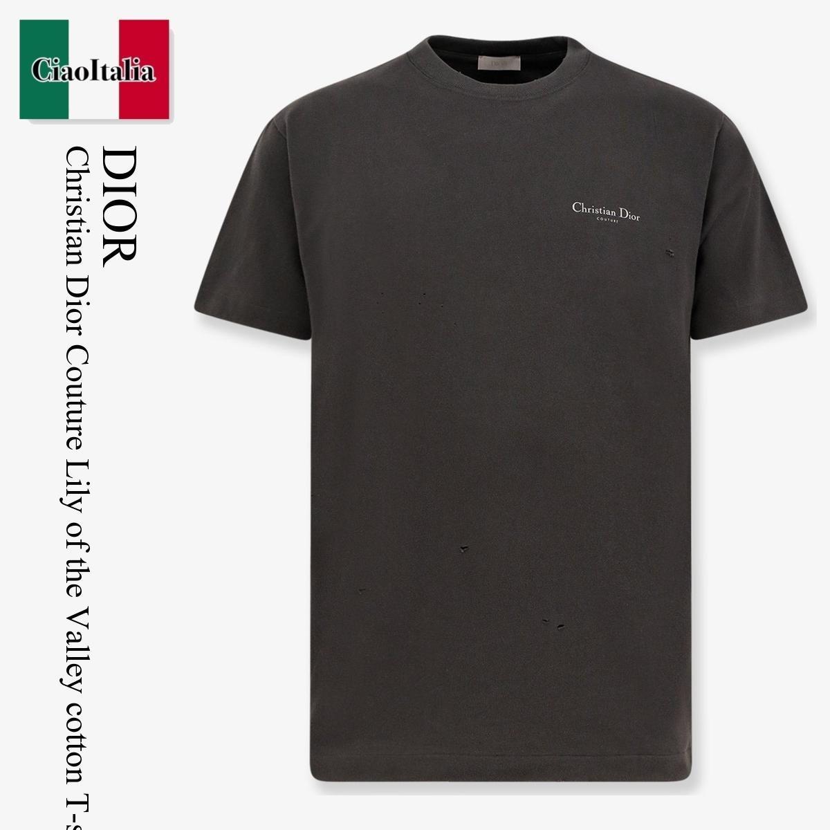 Tシャツ・カットソー Dior Christian Couture Lily Of The Valley Cotton T-Shirt