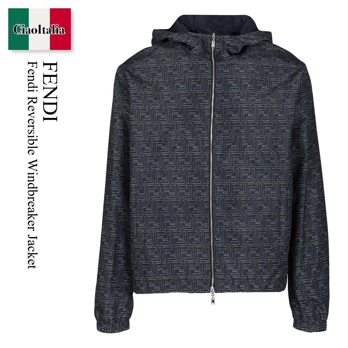マウンテンパーカー Fendi Reversible Windbreaker Jacket