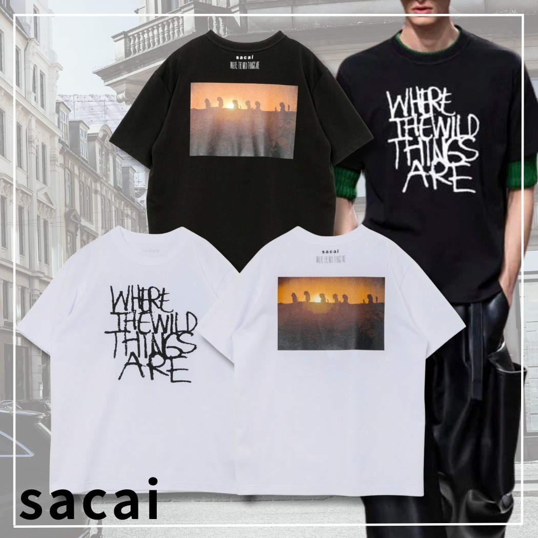 【最旬トレンド】sacai WHERE THE WILD THINGS ARE Tシャツ