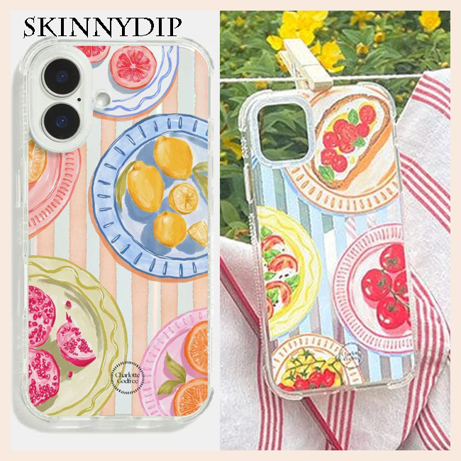 【SKINNYDIP】iphoneケース ディッシュ Charlotte Godfree