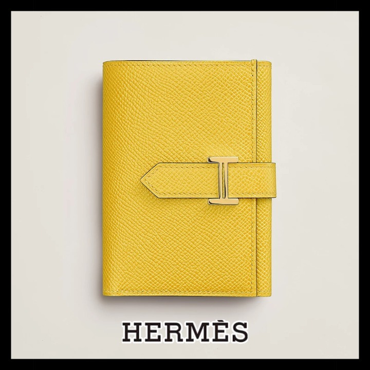 《ビビットカラー♥運気アップ》HERMES 長財布