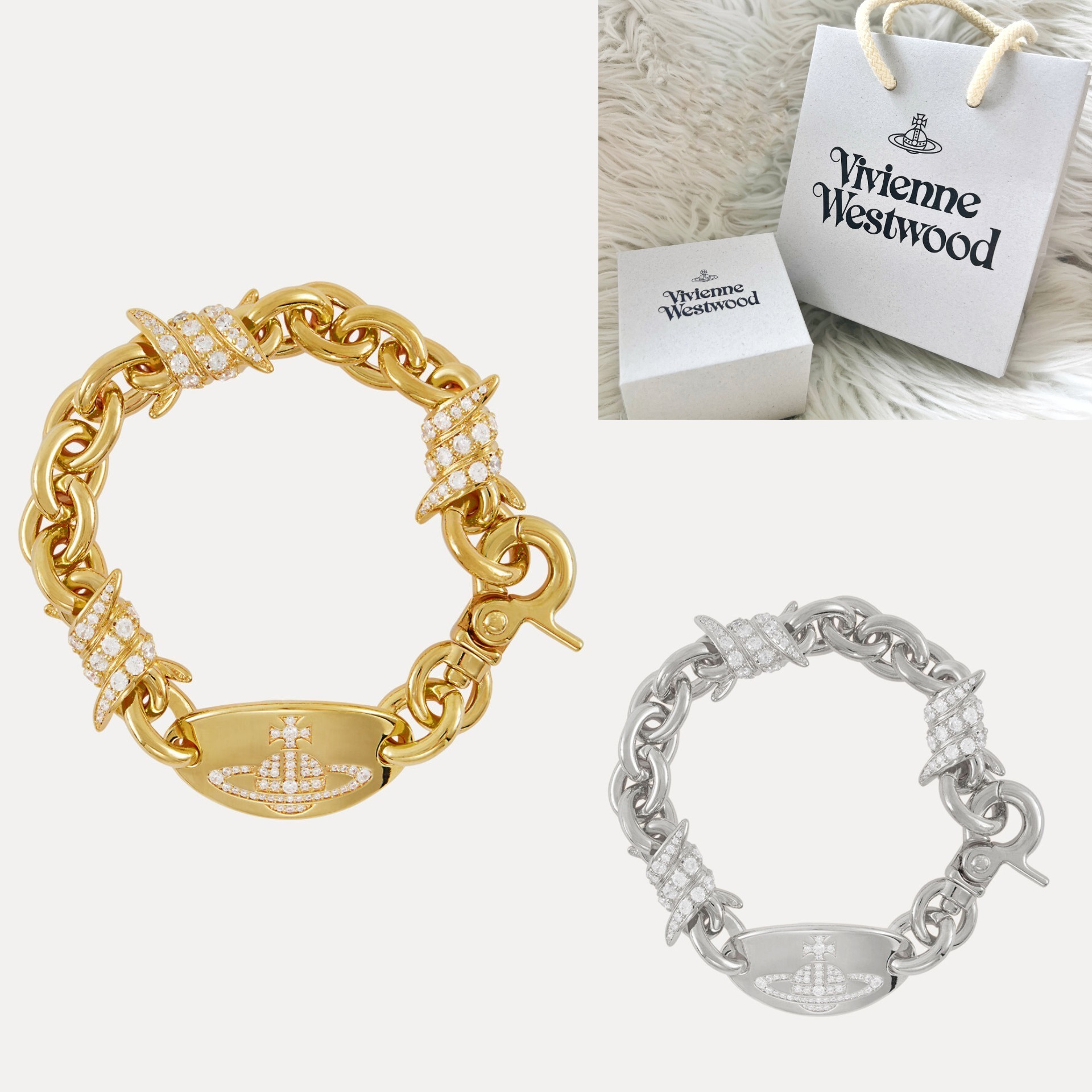 Vivienne Westwood Verena Chain Bracelet ブレスレット