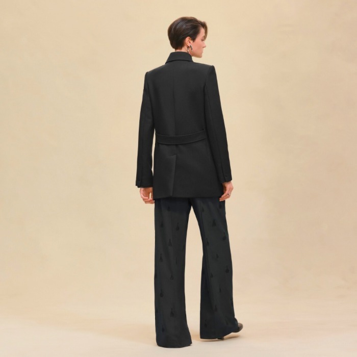 《クールな女性に☆》HERMES ピーコート