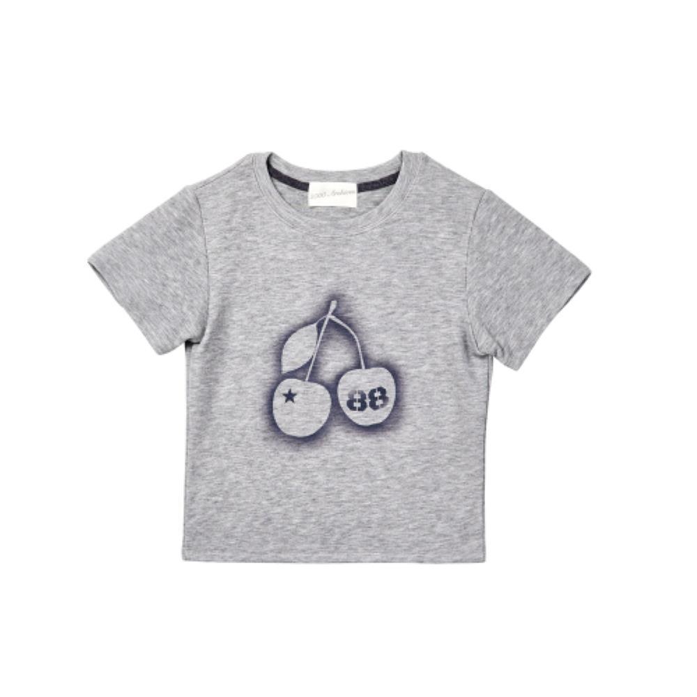 ◆2000Archives◆ CHERRY TOAST T SHIRTS GREY 2ATSSS2413GY