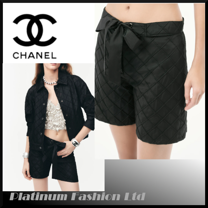 ココビーチ 25S◆送料込♪【CHANEL】ショートパンツ ブラック