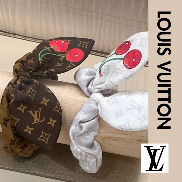 遊び心と実用性◎【Loius Vuitton × TM】シュシュ2個セット