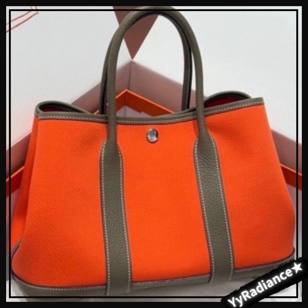 【鮮やかなオレンジ♡】HERMES ガーデンパーティ30