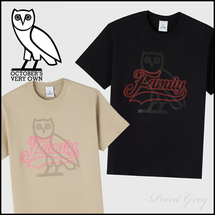 October's Very Own ロゴ&ストライプ COOPER ARCH 半袖 Tシャツ OCTOBERS VERY OWN(オクトーバーズ ベリー オウン)のメンズ T