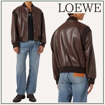 LOEWE 美品/国内正規/ ロエベ 羊革 レザー/スエード