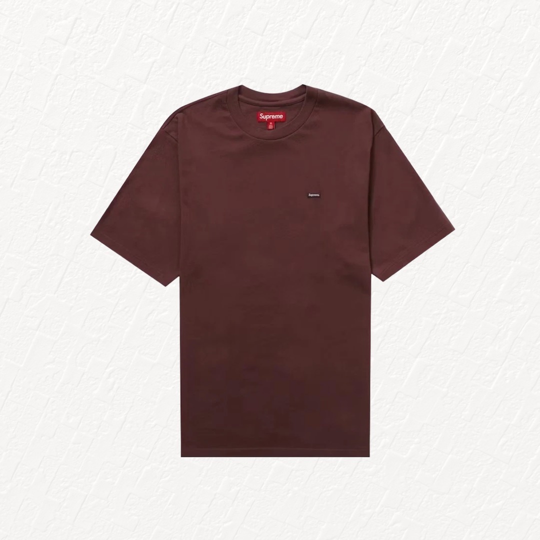 Tシャツ・カットソー Supreme Small Box T-Shirt Washed Plum