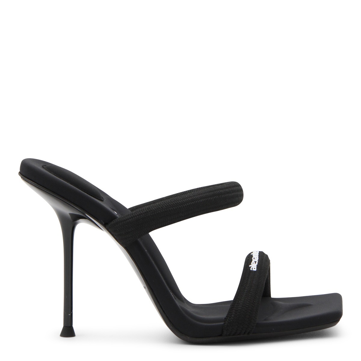サンダル・ミュール ALEXANDER WANG BLACK JULIE SANDALS