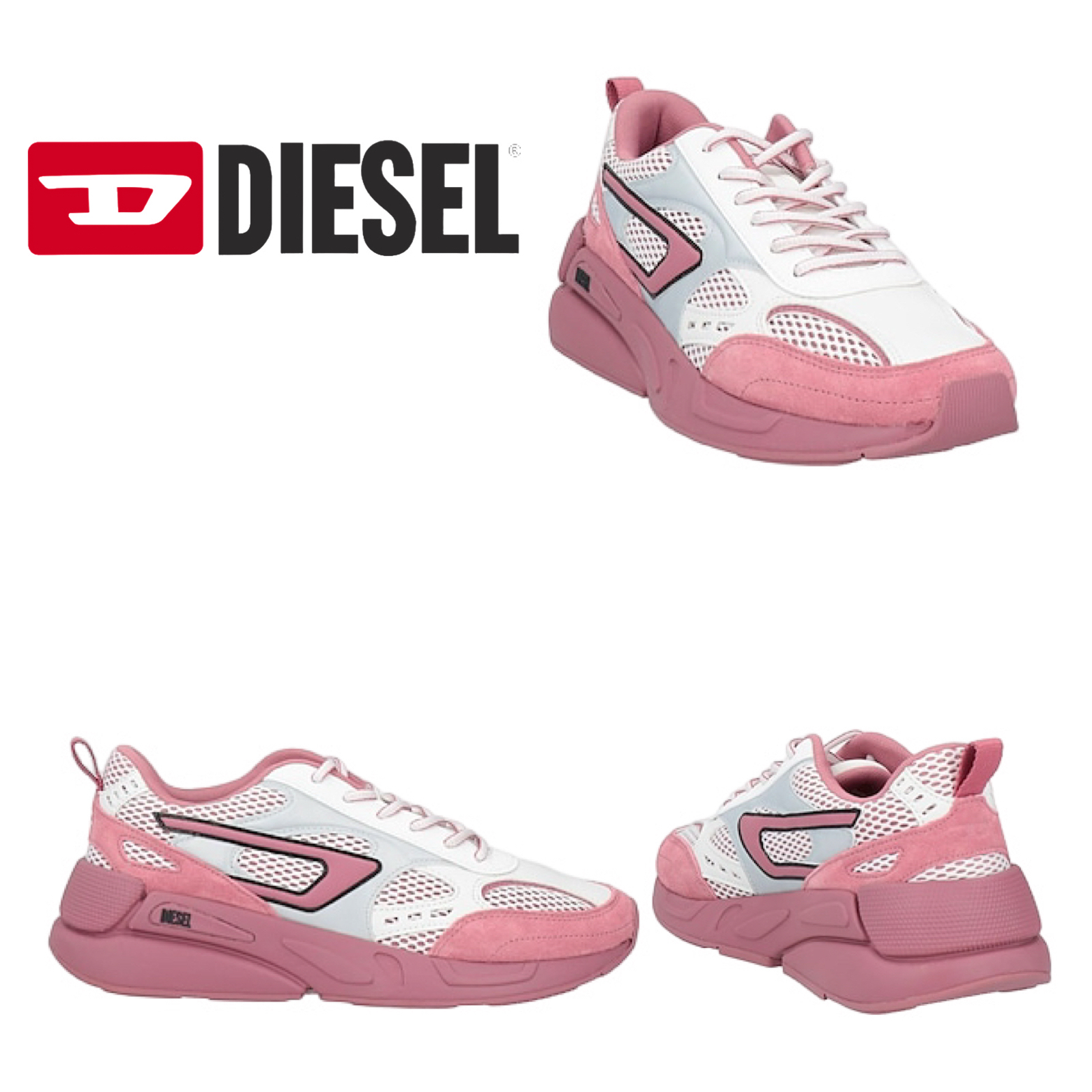 DIESEL レディーススニーカー アンティークローズ