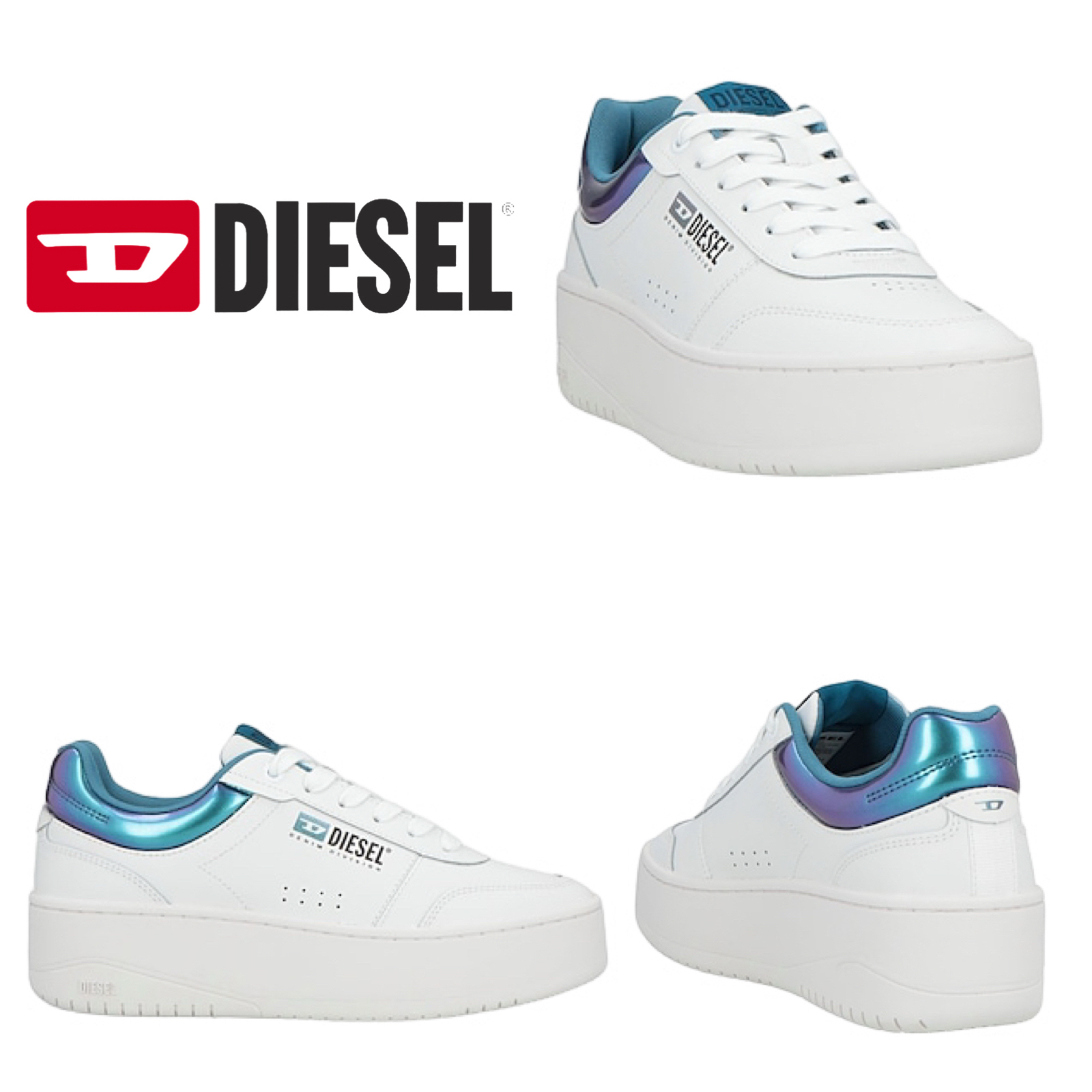 DIESEL レディーススニーカー ホワイト