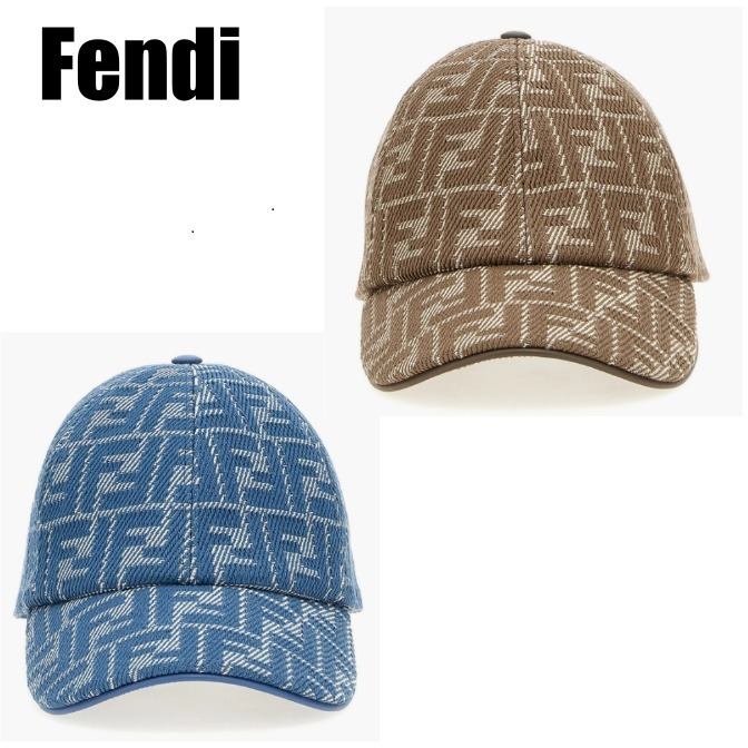 【フェンディ】FF monogram cap