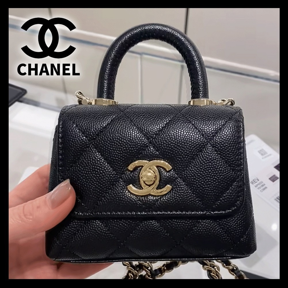 心が満たされる【CHANEL】ココハンドル マイクロ 11cm