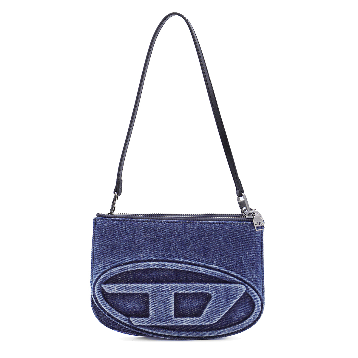 ★関税込み★ DIESEL 1DR Twin denim crossbody bag