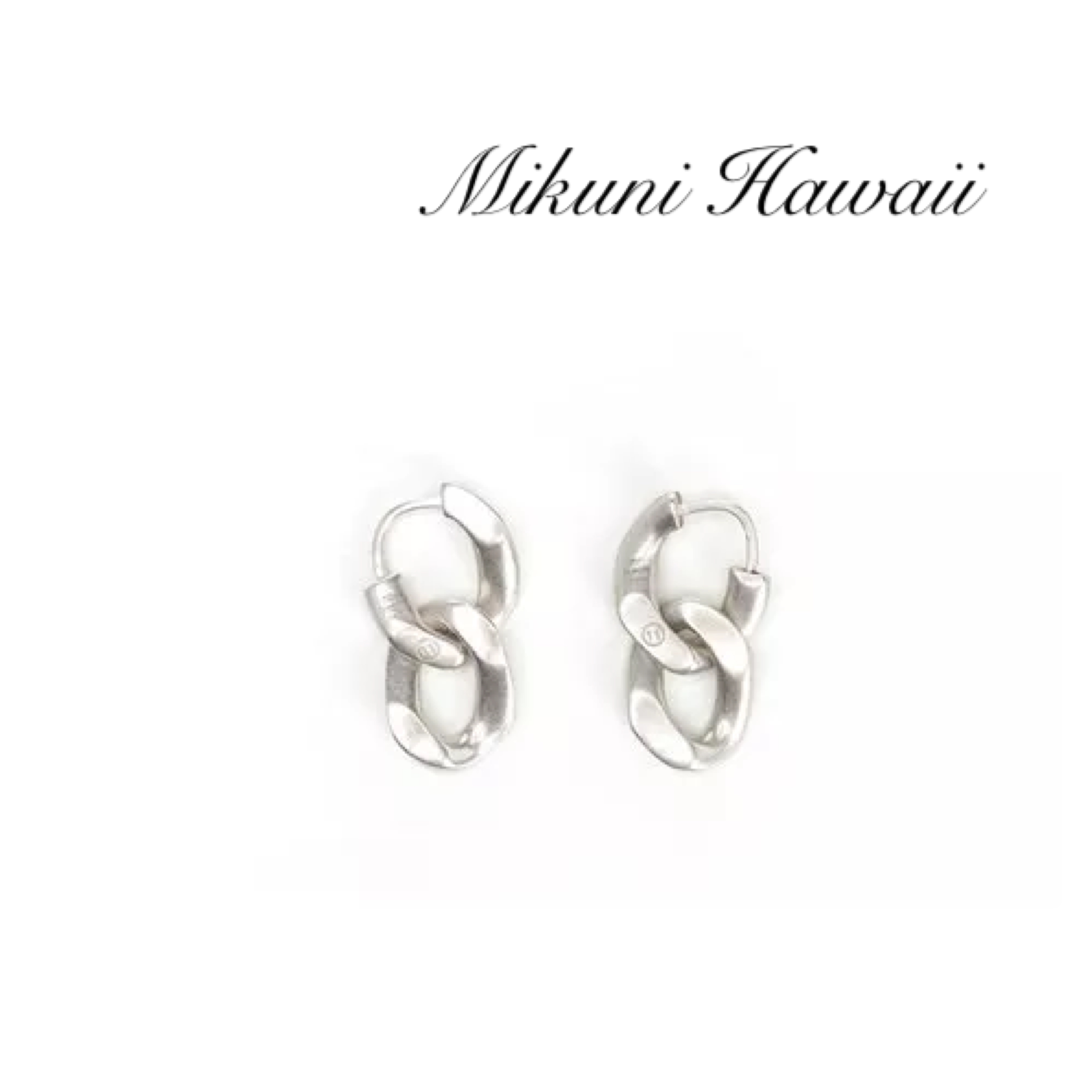 VIP価格SALE★Maison Margiela★チェーンリンク ドロップ ピアス