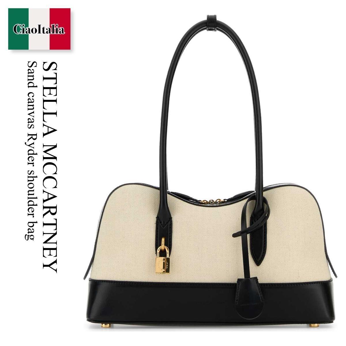 ショルダーバッグ・ポシェット Stella Mccartney Sand Canvas Ryder Shoulder Bag