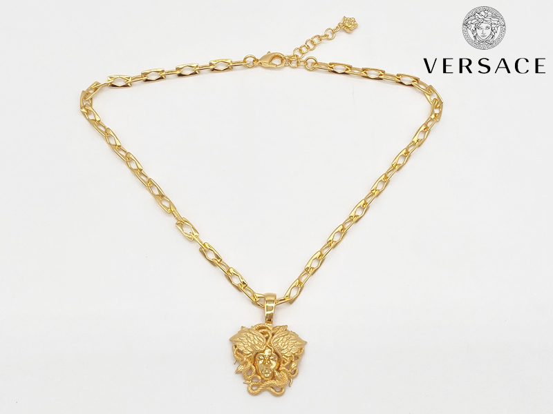 即納 VERSACE ヴェルサーチェ メドゥーサ ペンダント ネックレス