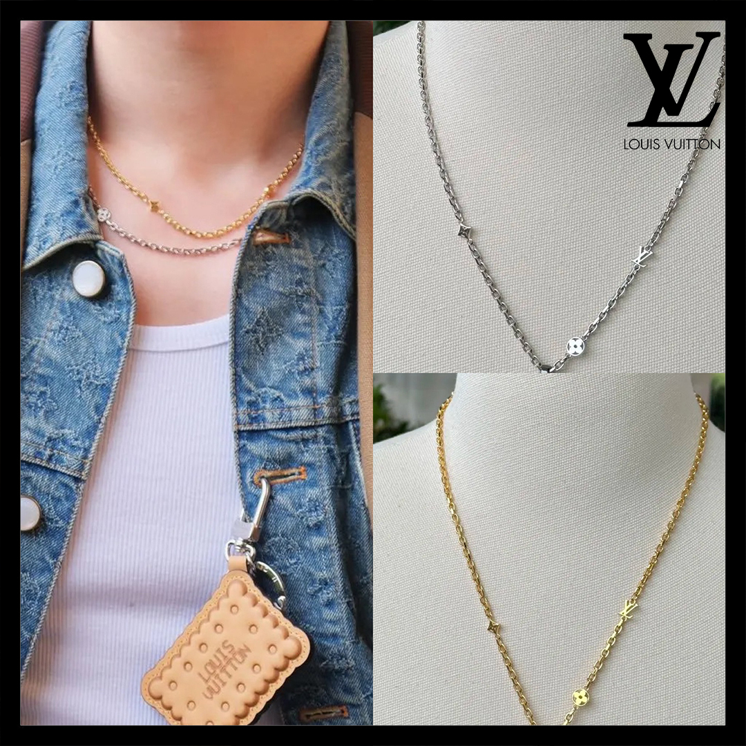 【装いにマッチするデザイン】Louis VuittonチェーンLV ユアーズ