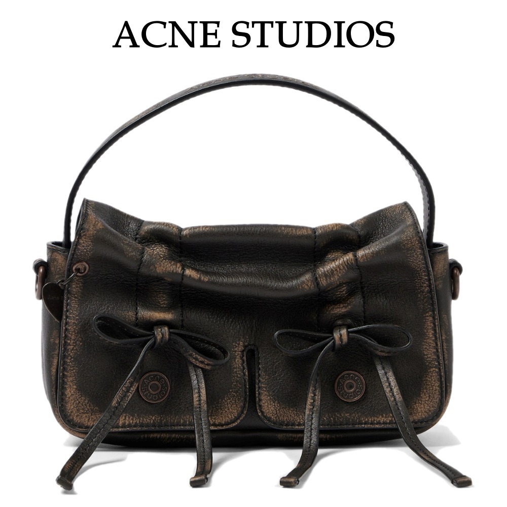 【Acne Studios】マイクロボウディテールレザーショルダーバッグ
