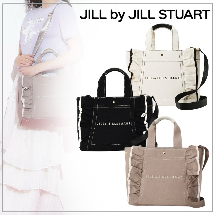 【実用的】JILLSTUARTジルスチュアート フリルトート大