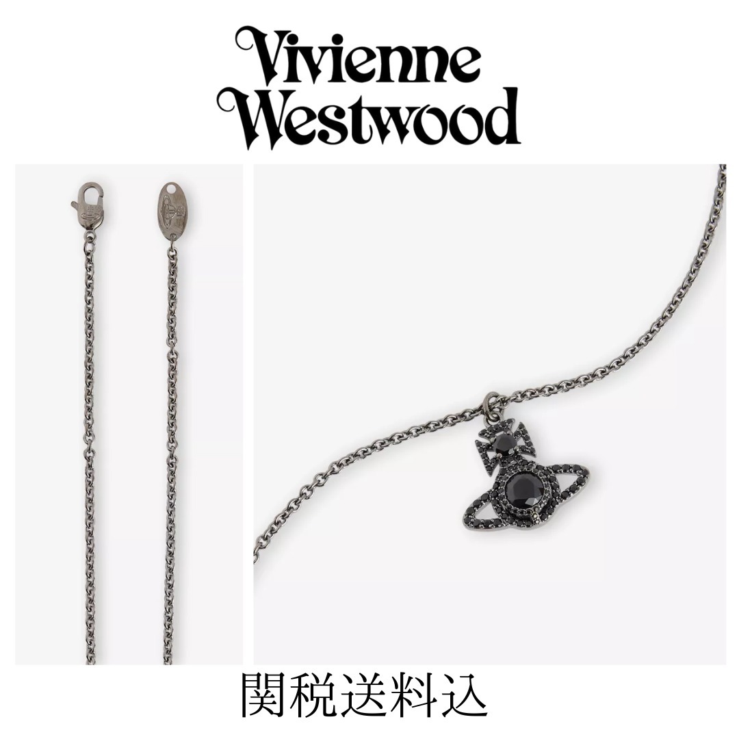 Vivienne Westwood キュービックジルコニアのネックレス