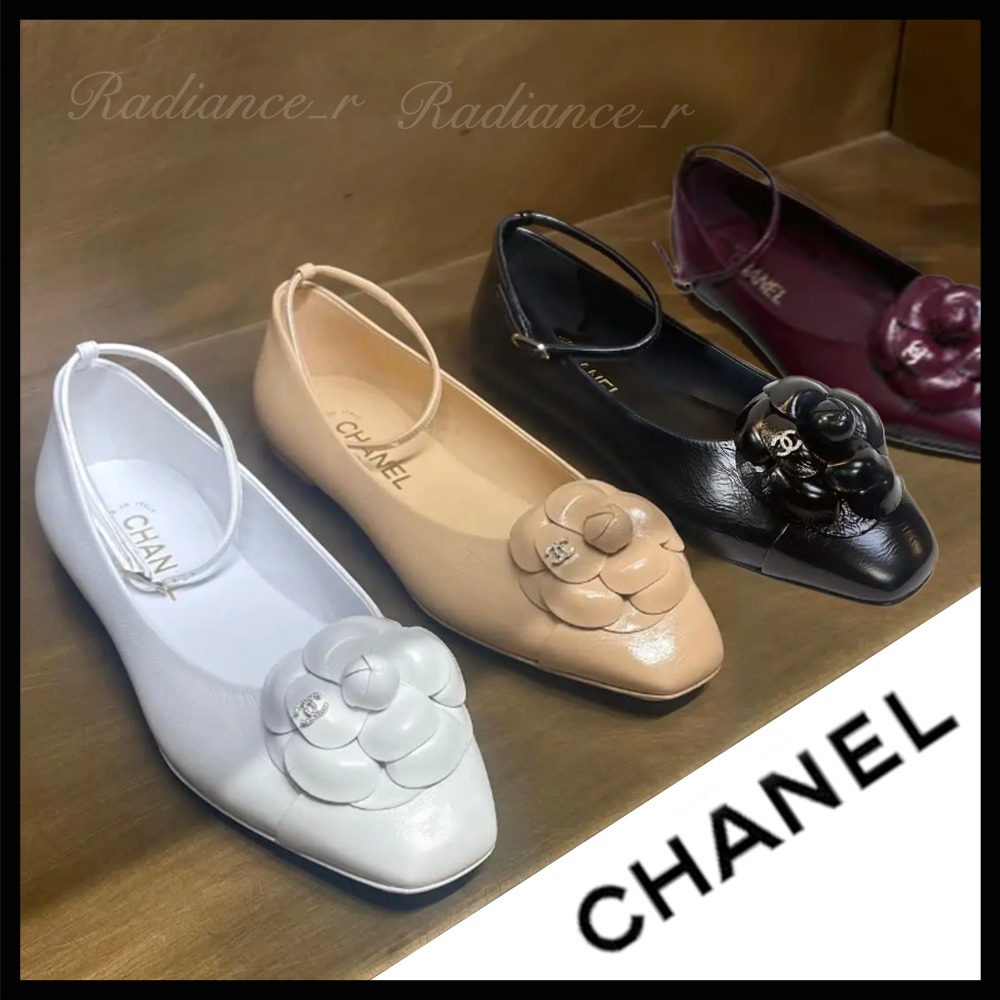 【カメリアに魅了♪】CHANEL 25A バレリーナ