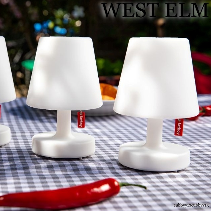 【おしゃれ】WEST ELM Fatboy Table ランプ （３個セット）